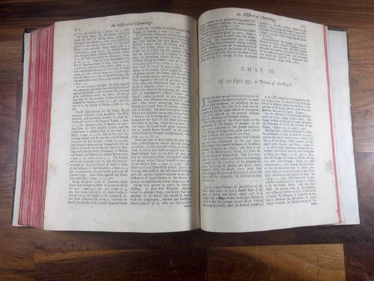 1703 The History of the Old and New Testament, Sieur de Royaumont, Illustrated Biblical History