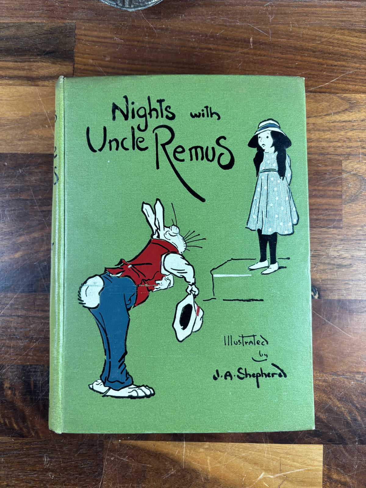 Nights with Uncle Remus,Joel Chandler Harris, Illustrated by J. A. Shepherd, 1926