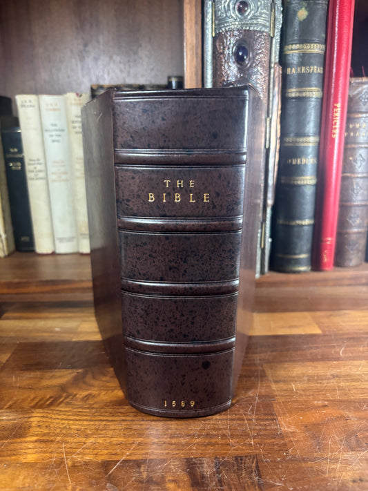 Complete 1589 Geneva “Breeches” Bible with 1585 Sternhold & Hopkins Psalter