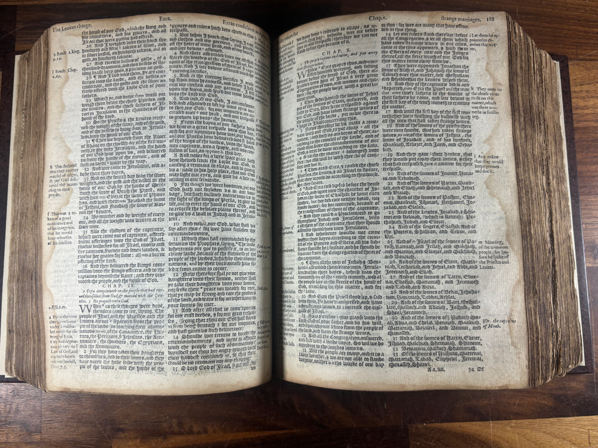 Complete 1589 Geneva “Breeches” Bible with 1585 Sternhold & Hopkins Psalter