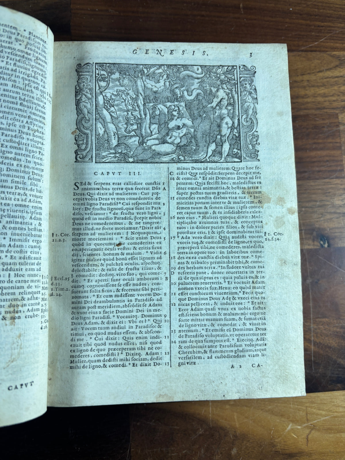 1607 Sacra Biblia, Sixto-Clementine Vulgate, Venice, Deuchino, Illustrated & Uncensored