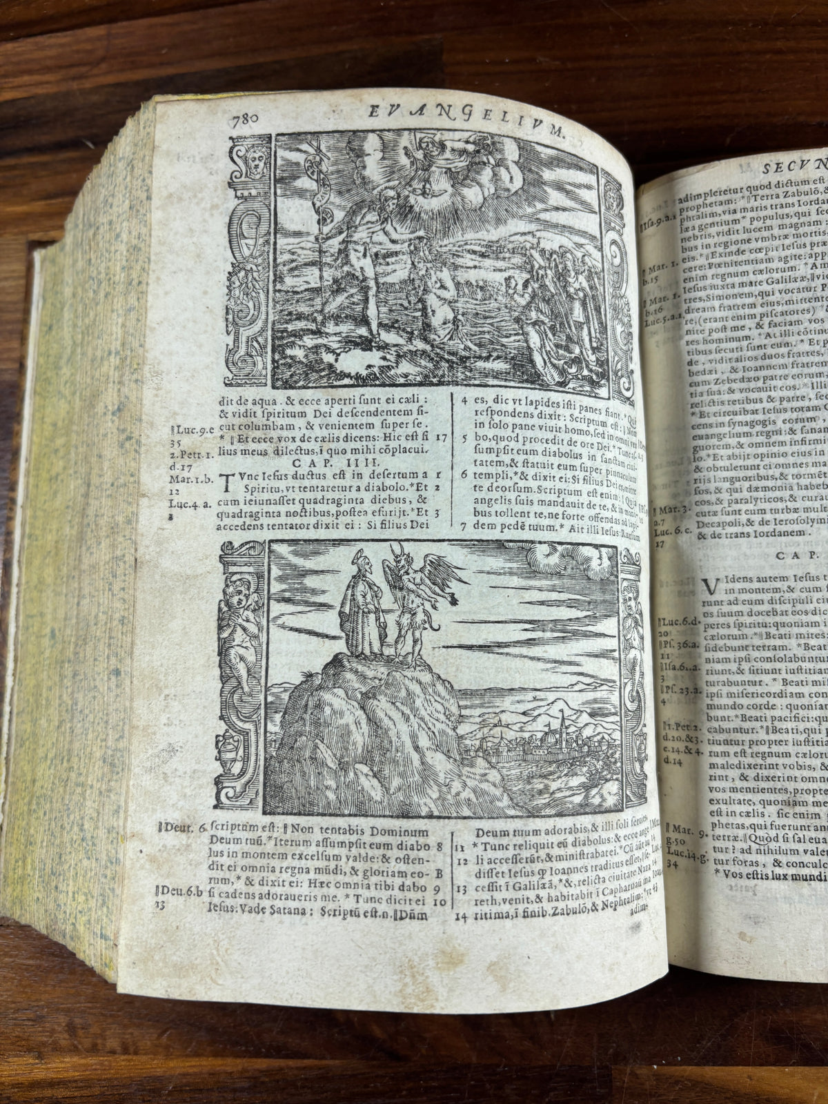 1607 Sacra Biblia, Sixto-Clementine Vulgate, Venice, Deuchino, Illustrated & Uncensored