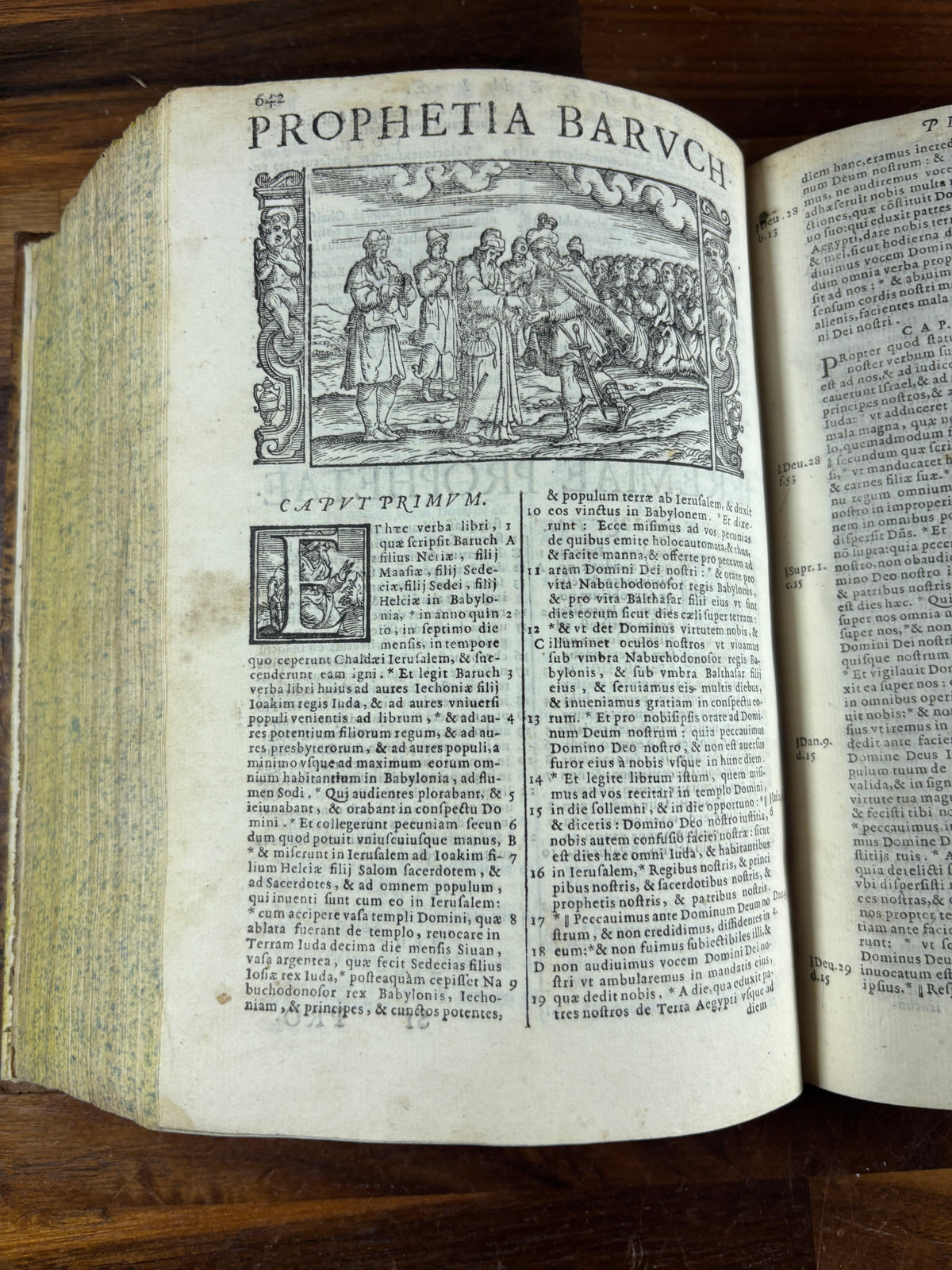 1607 Sacra Biblia, Sixto-Clementine Vulgate, Venice, Deuchino, Illustrated & Uncensored