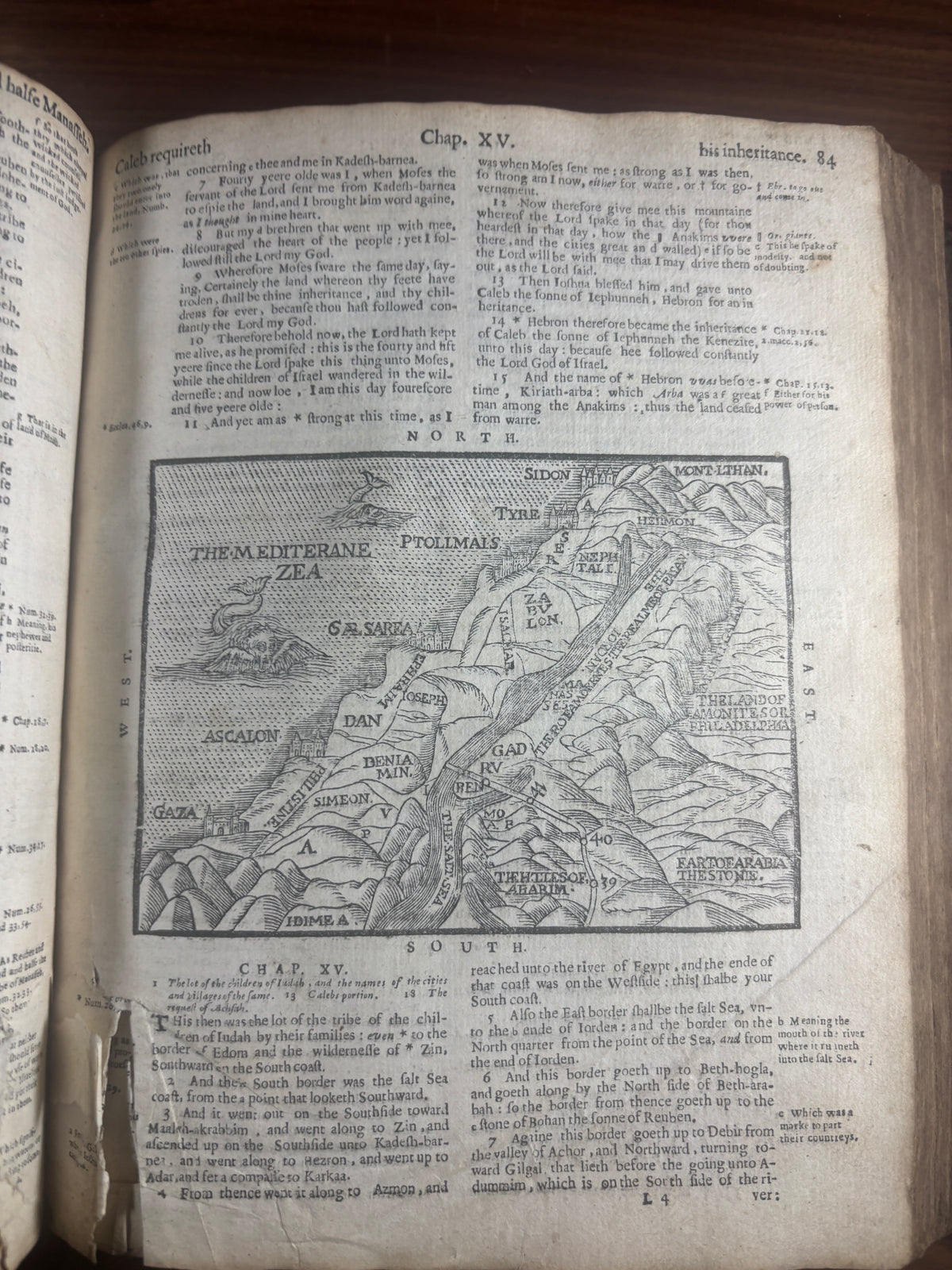 1599 Geneva Bible, Herbert 249, Illustrated Quarto, Early Binding and Musical Psalms