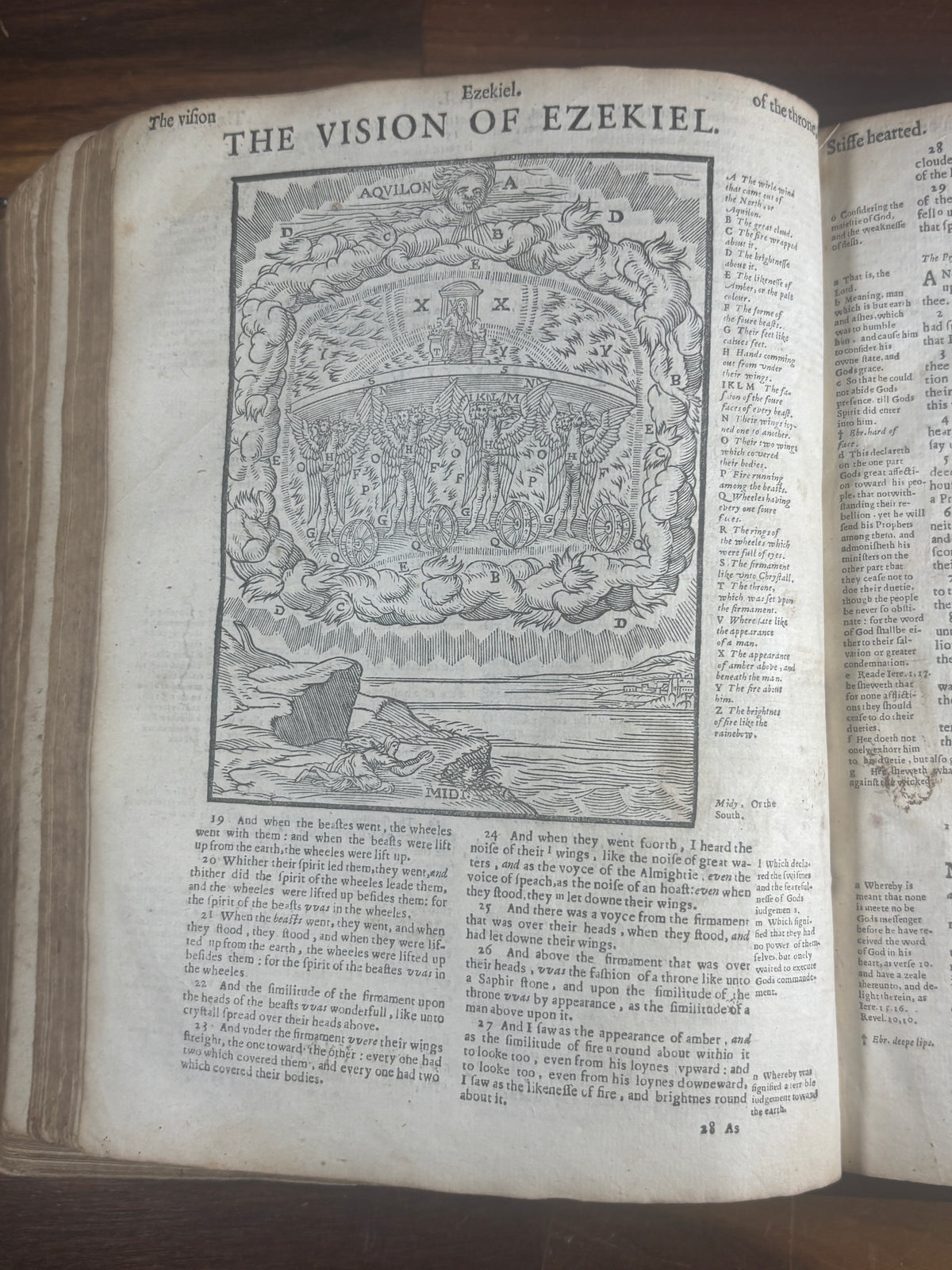 1599 Geneva Bible, Herbert 249, Illustrated Quarto, Early Binding and Musical Psalms
