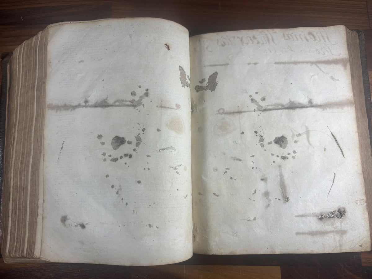 1599 Geneva Bible, Herbert 249, Illustrated Quarto, Early Binding and Musical Psalms