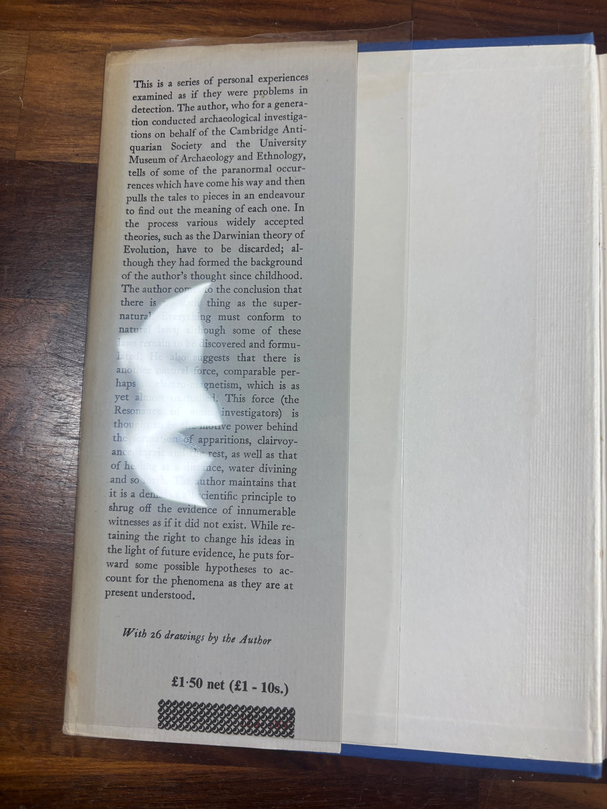 Ghost and Ghoul by T. C. Lethbridge, 1961 First Edition