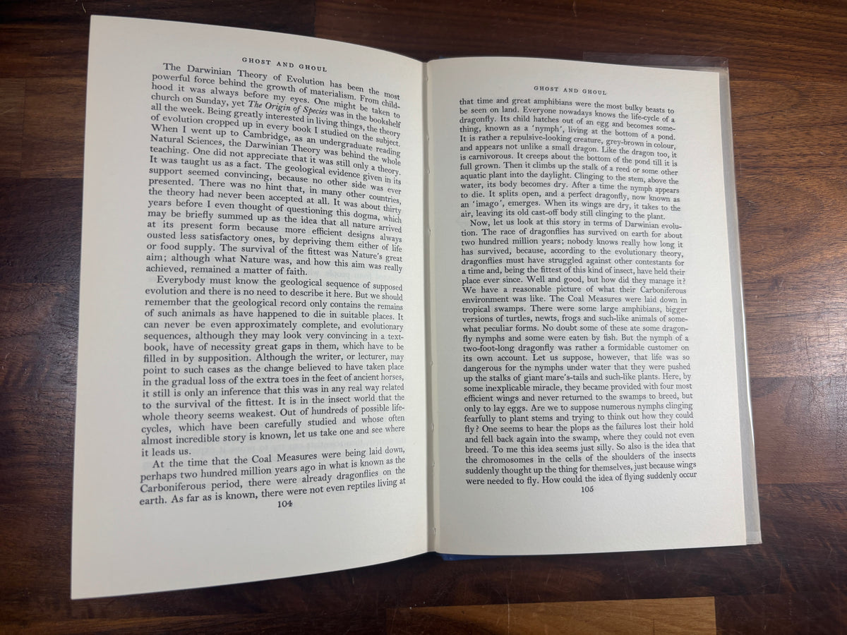 Ghost and Ghoul by T. C. Lethbridge, 1961 First Edition
