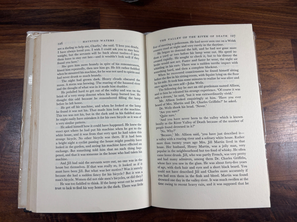Haunted Waters by Elliott O’Donnell, 1957 First Edition, Ghosts & Folklore