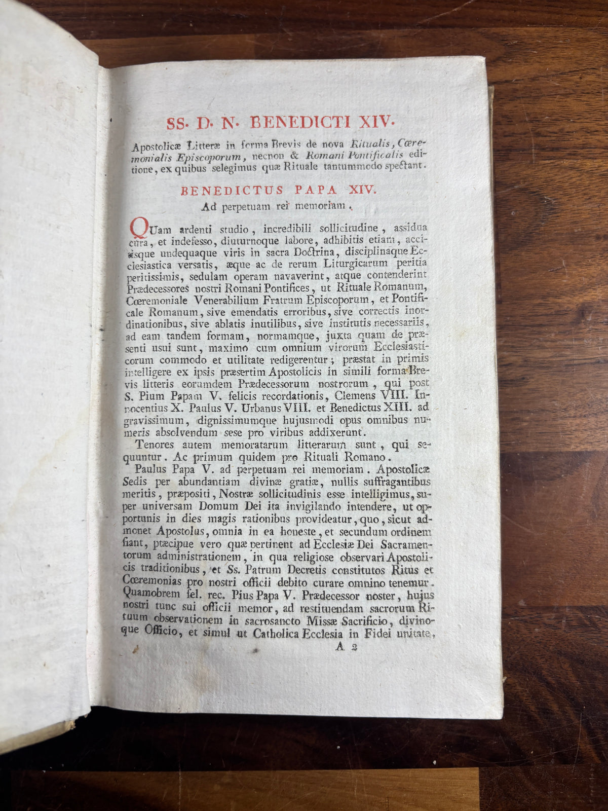 1827 Rituale Romanum, Roman Catholic Ritual, Exorcisms, Venice, Bound in Vellum