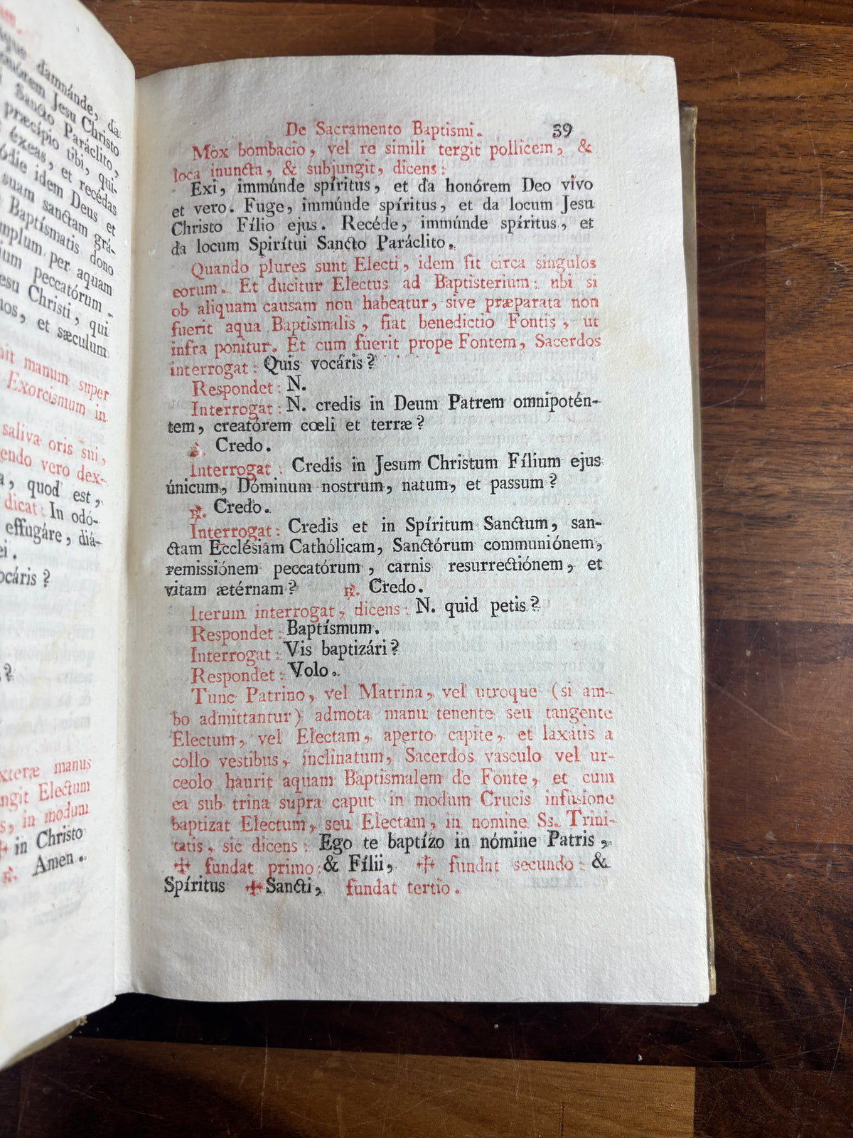 1827 Rituale Romanum, Roman Catholic Ritual, Exorcisms, Venice, Bound in Vellum