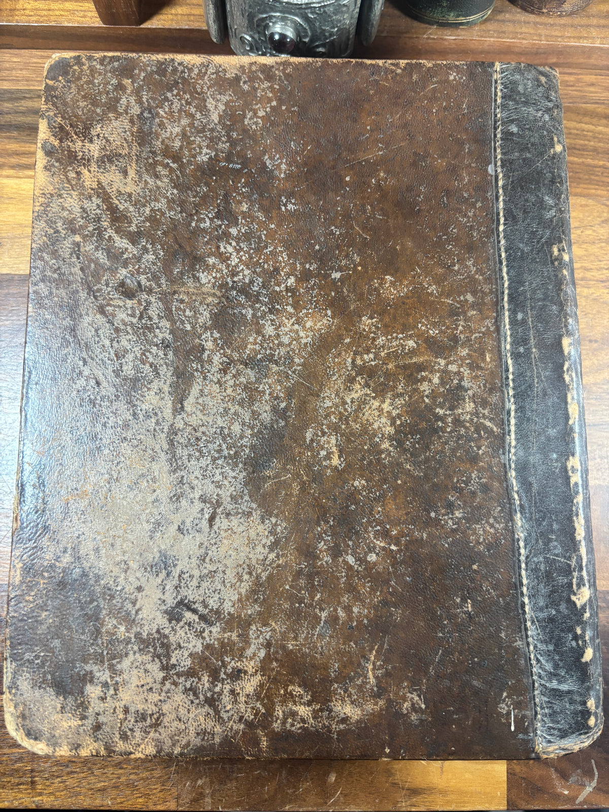 1799 King James Bible, Edinburgh Quarto, Leather Bound, with Family Inscriptions