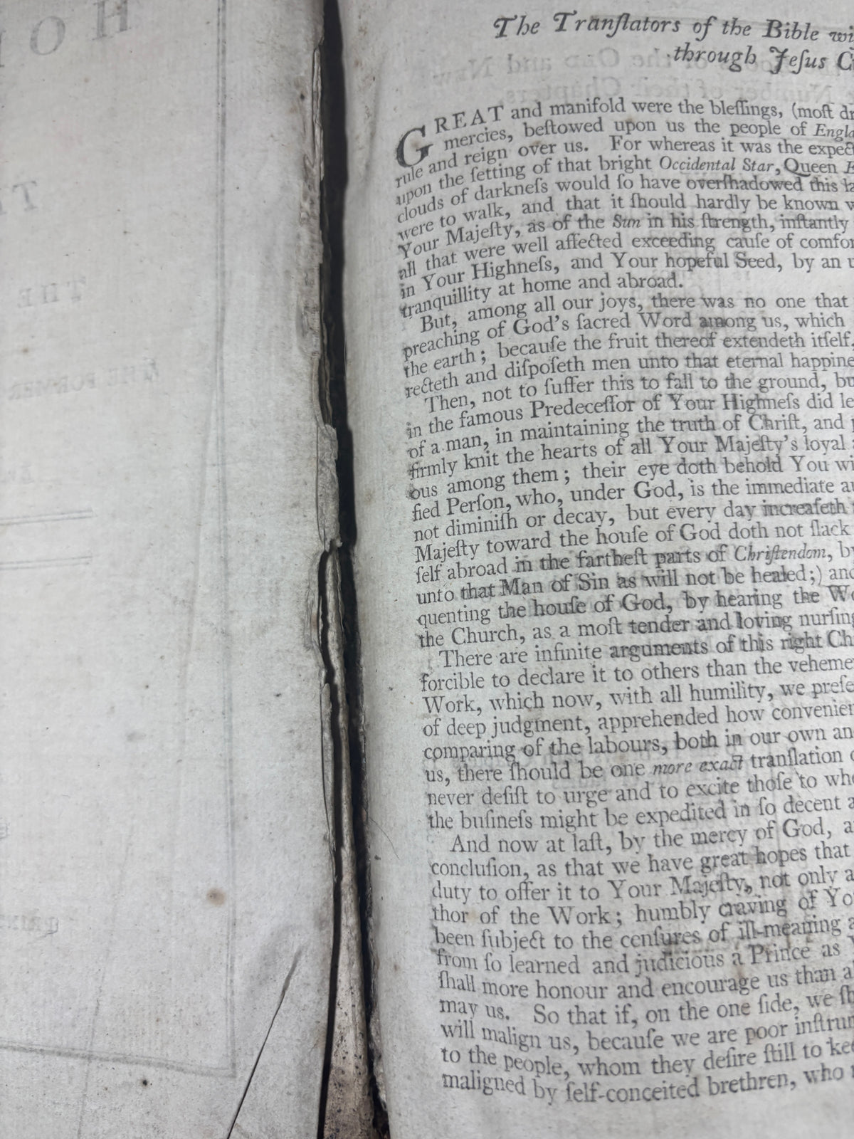 1799 King James Bible, Edinburgh Quarto, Leather Bound, with Family Inscriptions