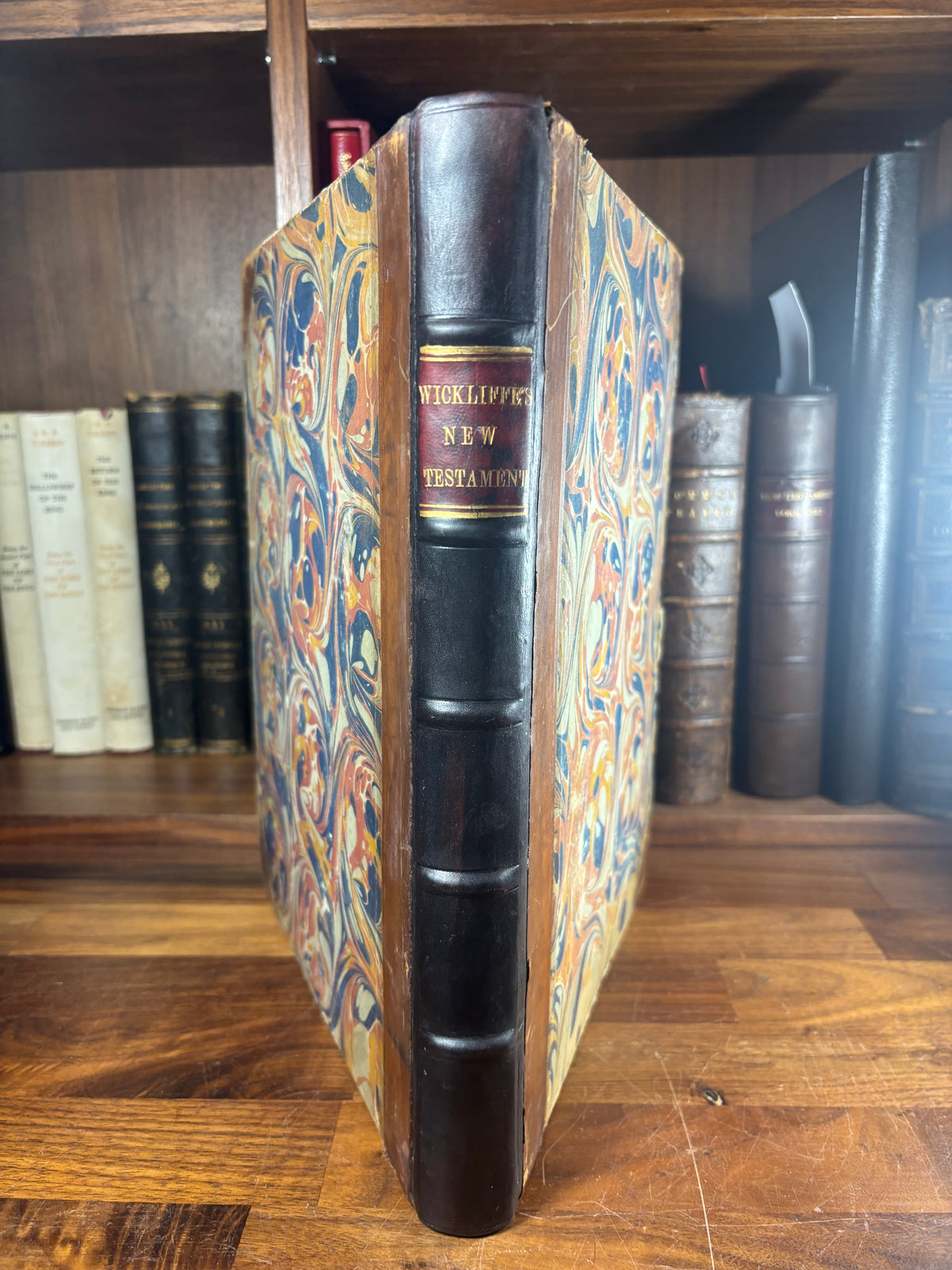 1810 John Wycliffe New Testament Facsimile, First Baber Edition, Early English Bible