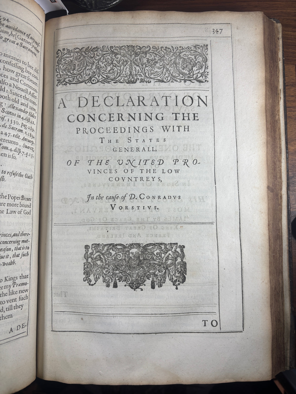 1620 King James Collected Works, 1616 Title Page, Daemonologie, Shakespeare Era