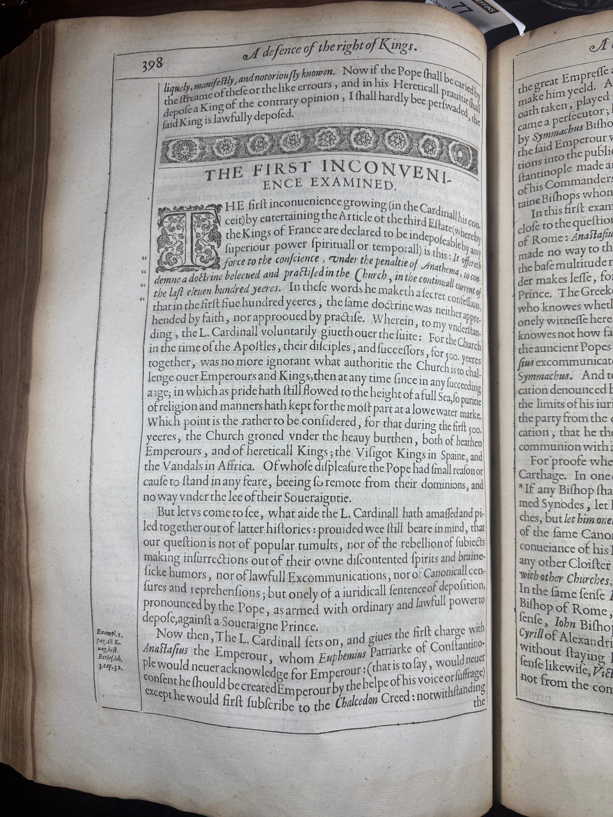 1620 King James Collected Works, 1616 Title Page, Daemonologie, Shakespeare Era