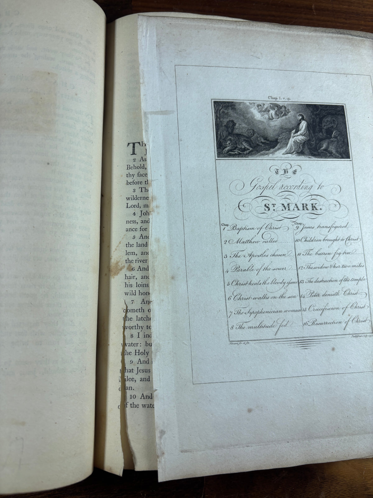 1795 Killer Bible, Thomas Bensley, Illustrated KJV, Three Volumes