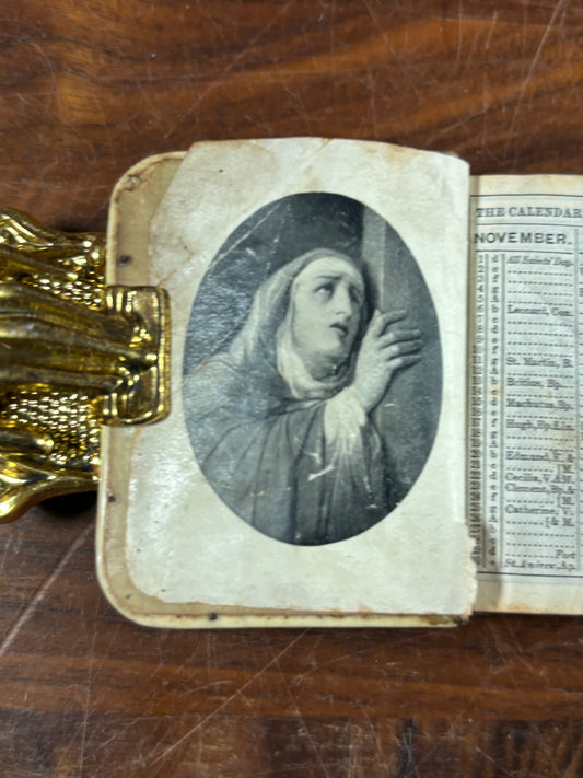Miniature Book of Common Prayer, Oxford, c. 1870 Ivory-Coloured Binding